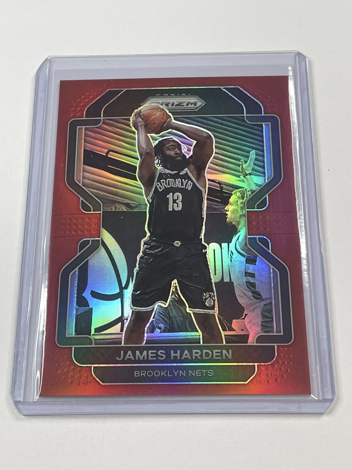 2021-22 Panini Prizm James Harden Red 140/299!
