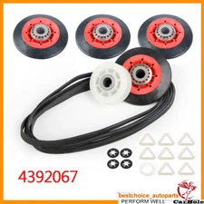 Upgrade Dryer Repair Maintenance Kit for Whirlpool Maytag Kenmore Roper 4392067