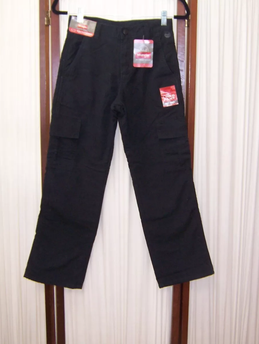NWT BOYS WRANGLER OUTDOOR SERIES ADJUST TO FIT FLEECE LINED PANT