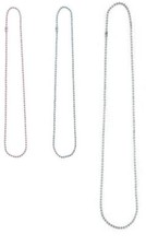 Ganz Mother Kids Boy or Girl Round Ball Chain for Charms 18" - Choose Color
