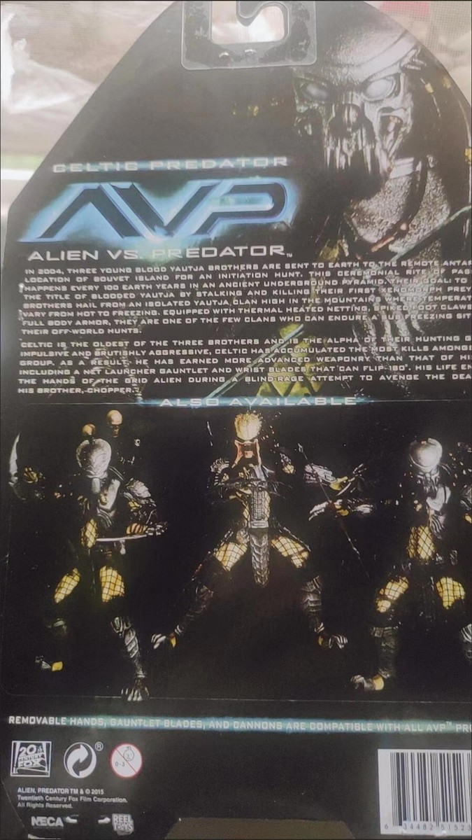 NECA CELTIC プレデター　avp 未開封 Amazon.com: NECA Predator 7