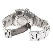 IWC SCHAFFHAUSEN AQUATIMER IW354805 42mm SS Black Dial Automatic Date #C502 4