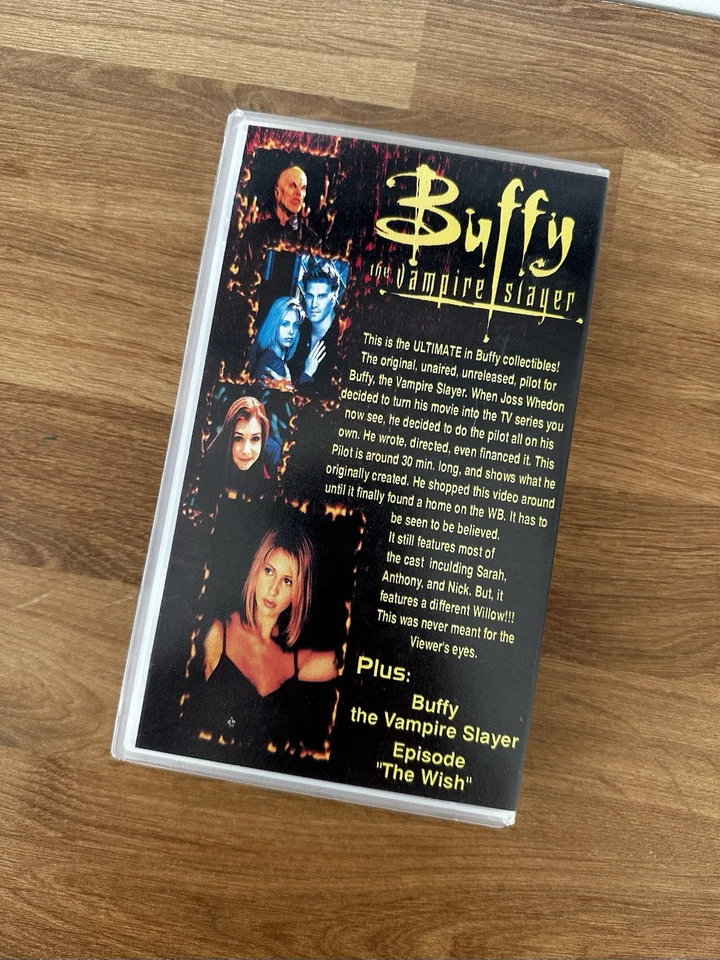 Buffy the Vampire Slayer Unaired Pilot Episode VHS + Bonus Episode - Image 2 of 4