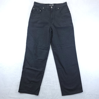 BC ETHIC Mens pants size 31 Black Dark Gray 100% Polyester Made in U.S.A. |  eBay