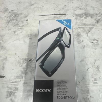 New Sony TDG-BT500A Battery-Operated Active 3D Glasses (Black)