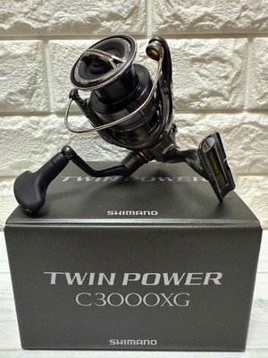 Shimano 24 Twin Power C3000XG Spinning Reel Infinity Loop Hagane Gear TWINPOWER 