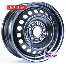 One 15inch Black Steel Wheels 5lug Rim For Honda Civic Accord Cr-z Rvh Rtx One 15inch Black Steel Wheels 5lug Rim For Honda Civic Accord Cr-z Rvh Rtx