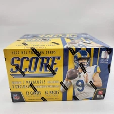 2022 Panini Score Football Retail Box