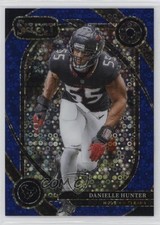 2024 Panini Select Club Level Blue Disco Prizm 18/25 Danielle Hunter #243 1d0h