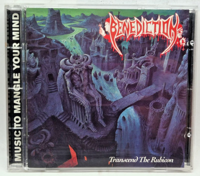 Transcend the Rubicon by Benediction (CD, 1st press U.S., 1993 Nuclear Blast)