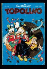 Topolino Libretto 1780 del 7 gennaio 1990 Walt Disney Italia ▓