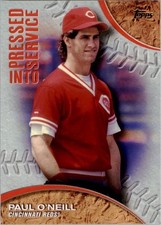 2016 Topps Pressed Into Service SP #PIS-5 Paul O'Neill Cincinnati Reds