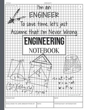 Engineering Notebook: A Graph Paper Composition Book Engineering Notebook, Size