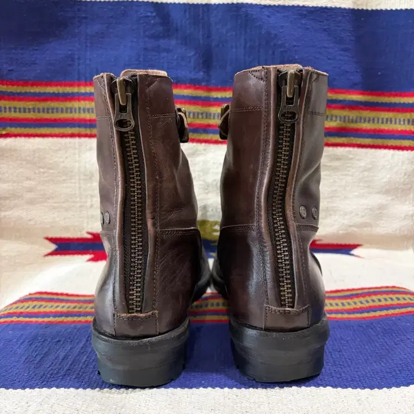 Alfredo BANNISTER Leather Military Lace-Up Boots 41 (265-270mm) | eBay