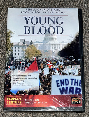 Young Blood Sixties Rebellion DVD (1999) NEW Sealed! PBS People s Century Series