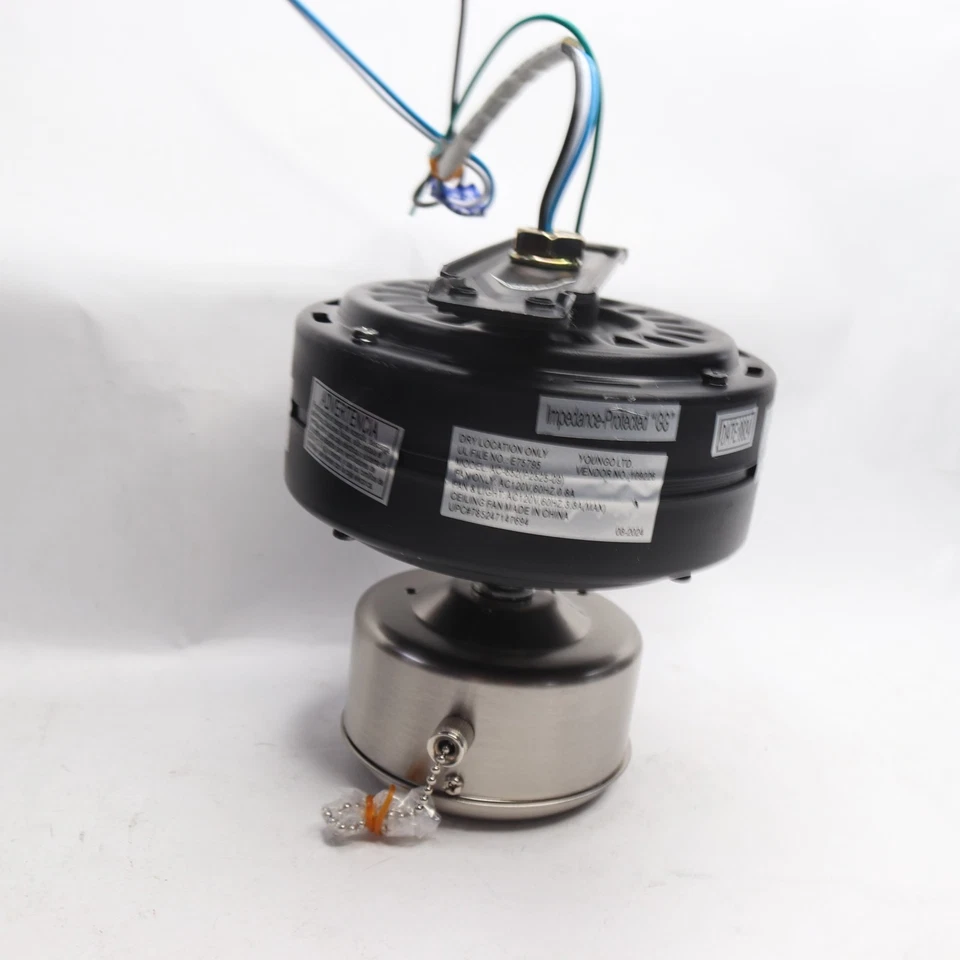 Progress Lighting AirPro Hugger Ceiling Fans P2525-09 - Motor Only - Image 4 of 4