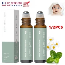 1/2X MAMA'S Teether Baby Teething Oil Roller, All Natural Teething Relief Roller