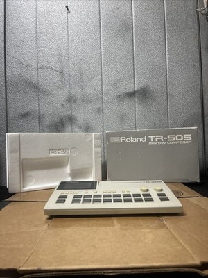 Roland TR-505 Rhythm Composer Drum Machine Vintage MIDI Original Box