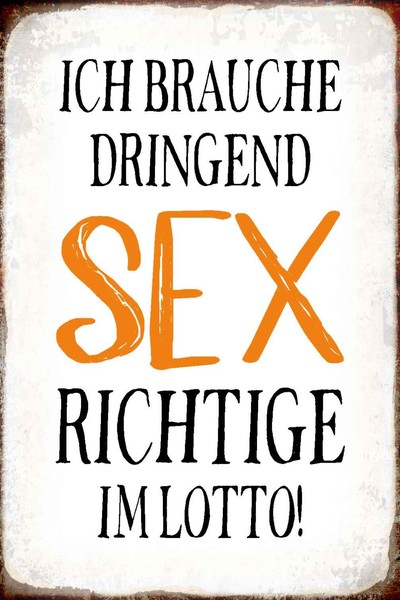 Holzschild 18X12 Cm Ich Brauche Dringend Sex Dekoration Deko Geschenk Holz Schil-image