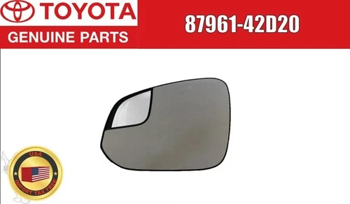 Toyota Genuine RAV4 2016-2018 Heated Left Side View Mirror Glass 87961-42D20 OEM