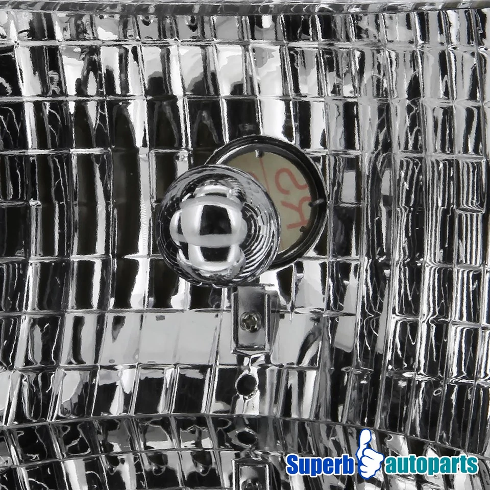 Fits 1993-1998 Jeep Grand Cherokee Crystal Clear Headlights Lamps Pair 93-98 - Изображение 4 из 4