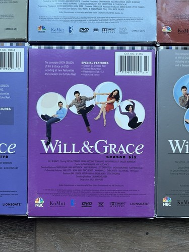 Will & Grace: Complete Original Series Season 1 to 8 NBC DVD Box Sets - Picture 17 of 19