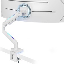 Ultrawide Monitor arm for 17-49'' Heavy Duty Screen up to 44lbs, Gas Spring Sing