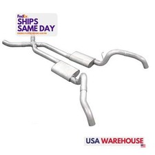 Pypes Exhaust Sgf60s Kit Fits 67-69 Camaro V8 2.5in System Wx-pipe Performance