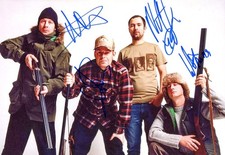 Millencolin PUNK ROCK BAND autographs, In-Person signed photo
