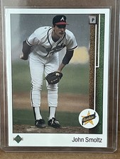 1989 Upper Deck John Smoltz Star Rookie RC #17 Atlanta Braves