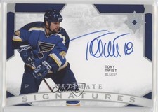 2021-22 Upper Deck Ultimate Collection Signatures Tony Twist #US-TW Auto a2v