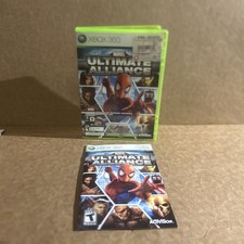 Marvel Ultimate Alliance Xbox 360 Disc Only Not Working