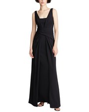 Halston Erica Fluid Crepe Gown Women's  0