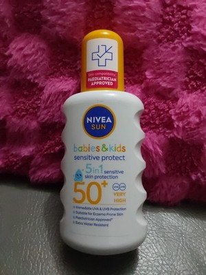 NIVEA Sun Babys Kids Sensitive Protect Spray LSF 50+ 200ml