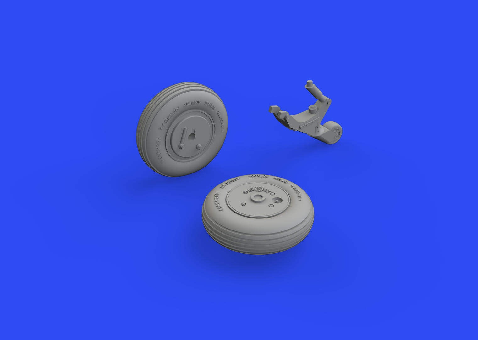 Eduard Brassin 648799 1:48 Mitsubishi A6M3 Zero wheels