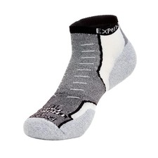 thorlos Unisex Adult Experia Xccu Thin Cushion Low Cut Running Socks Black