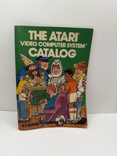 The Atari Video Computer System Catalog 43 Game Program Cartridges 1981 Brochure