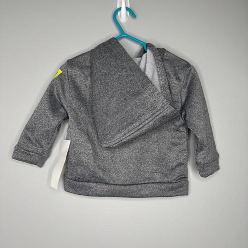 Reebok Boys Gray Zip Up Hoodie 12 Months - Picture 2 of 11