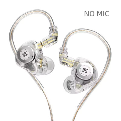 Kz Edx Pro Earphones Dynamic in Ear Monitor Hifi Wired Headphones Bass Stereo Ga