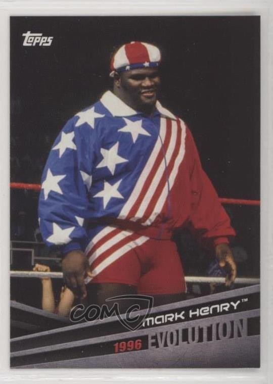 2018 Topps WWE Evolution Mark Henry #E-32 0u2j