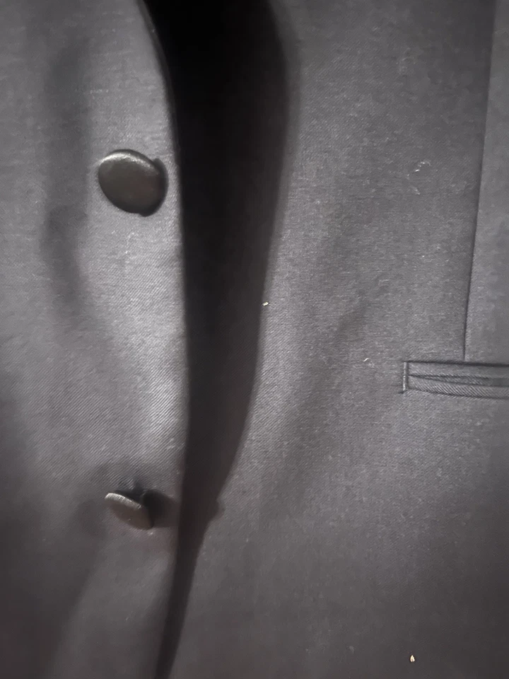 Calvin Klein Slim Fit Wool Tuxedo - Image 3 of 4