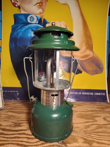Vintage Juni 1976 Coleman Modell 220J Doppelmantel Laterne - Bild 5 von 9