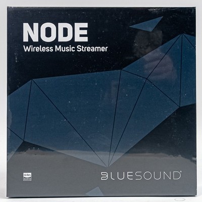 Bluesound NODE 2i Wireless Hi-Res Music Streamer DAC BluOS AirPlay 2 - Black