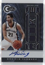 2010-11 Totally Certified Rookie 321/599 Greivis Vasquez #157 Auto 05fy