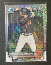 2025 Bowman Chrome 1st Prospects Bo Davidson Mojo Refractor #BCP-206 Giants