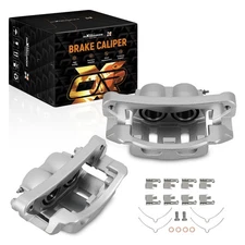 Front Complete Disc Brake Caliper Kit for Ford Super Duty F-250 F-350 Excursion