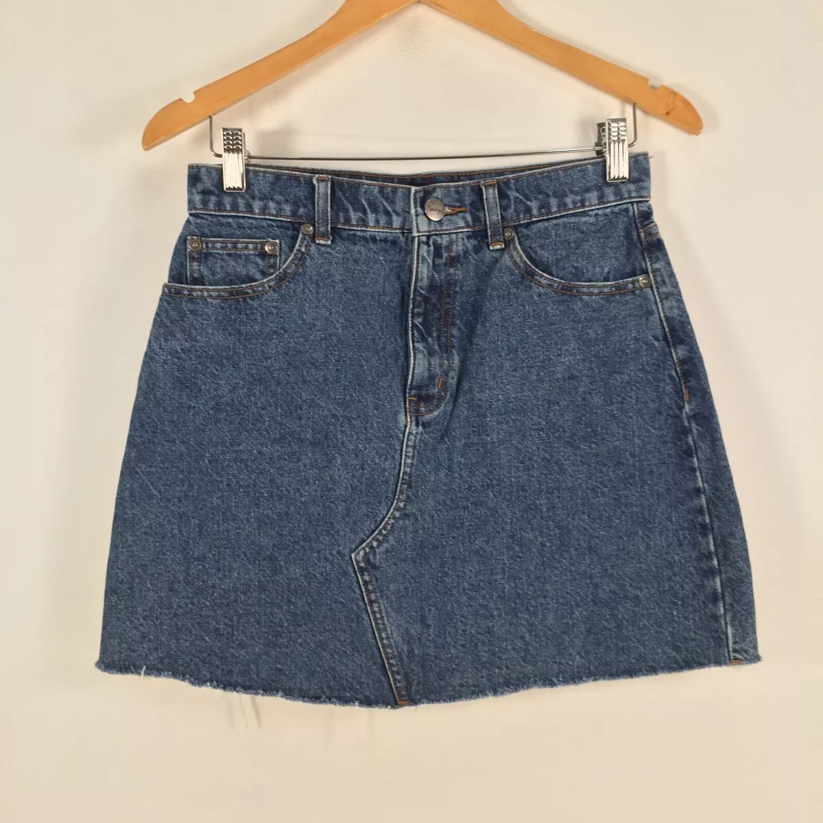 A line denim top skirt size 10