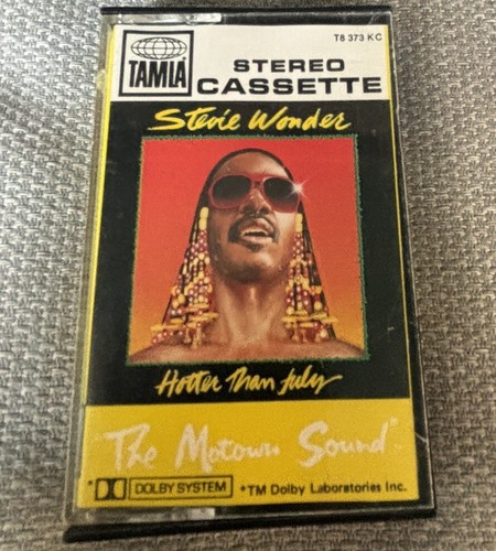 Stevie Wonder- Hotter Than July -Cassette Tape Tamla Original Release Tested