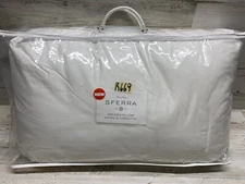 SFERRA Arcadia Down Alternative Pillow Queen Firm New