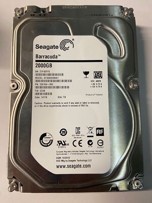 1E6164-300 - Seagate 2TB 7200 RPM SATA 3.5'' HDD